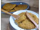 Galette Quinoa-Millet & Choux fleur – Carotte