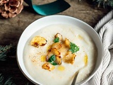 Velouté de topinambours à l’huile de truffe