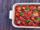 Aubergines à la parmiggiana