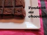 Fondant au chocolat