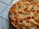 Gâteau aux fruits au sirop