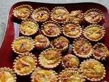 Mini quiches lorraines pour l'apéritif