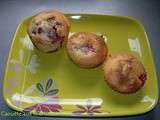 Muffins aux framboises