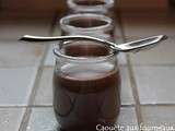 Petits pots de crème au chocolat