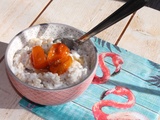 Riz au lait de coco et kumquats confits