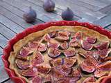 Tarte aux figues à la crème d'amandes