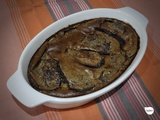 Clafoutis poire, chocolat