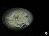 Conchiglioni farcis aux champignons et au fromage de chèvre