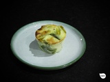 Flans de poireau au Saint-Nectaire