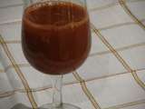 Jus melon Galia-poivron-grenade