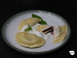 Pierogi rustiques aux fraises et myrtilles