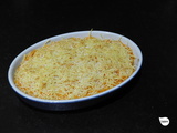 Purée patate douce, coco gratinée