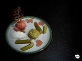 Rhubarbe: pochée, en compotée, en gel
