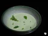 Soupe concombre, avocat, coco