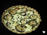 Tarte aubergine, feta