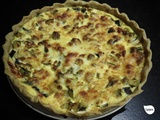 Tarte courgette, poivrons