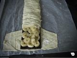 Tresse feuilletée chocolat-banane