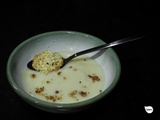 Velouté chou-fleur, topinambour, croustillant noisette au Cookéo