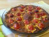 Clafoutis aux tomates cerises & thym