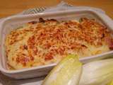 Endives au jambon gratinées au comté