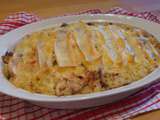 Gratin de coquillettes au reblochon