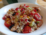 Salade de riz au thon