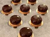 L'entremets yuzu noisette, vainqueur de l'émission Les Rois du Gâteau