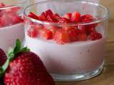 Petites mousses aux fraises & mascarpone