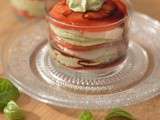 Tomates-mozza & chantilly au basilic