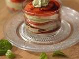 Tomates-mozza & chantilly au basilic