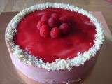 Bavarois framboise-citron