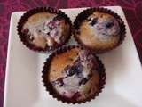 Muffins aux fruits rouges