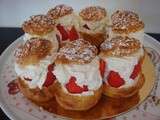 Paris-Brest aux fraises