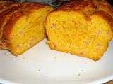 Cake carottes lardons et curry