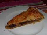 Galette des rois amandes noisettes chocolat poires