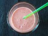 Smoothie aux fraises