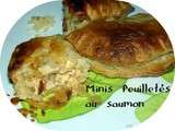 Minis feuilletés saumon-artichauts et zestes de citron (Sacla)