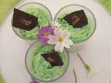 Mousse menthe chocolat