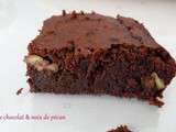 Brownie chocolat et noix de pécan