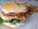 Burger steack de saumon