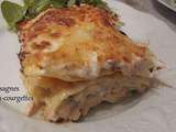 Lasagnes saumon-courgettes