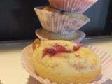 Muffins aux framboises