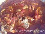 Poulet tomates-basilic