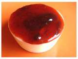 Panna cotta aux fruits rouges