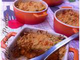 Crumble de Potiron et Lardons