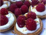 Tartelettes Framboises et Chantilly au Mascarpone