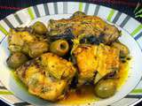 Tajine de poulet aux olives