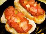 Toasts de sobrasada