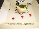 Saveurs de mon enfance (dessert reglisse-fleur d hibiscus-menthe)