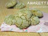 Amaretti aux pistaches